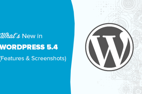 WordPress 5.4 正式版發(fā)布